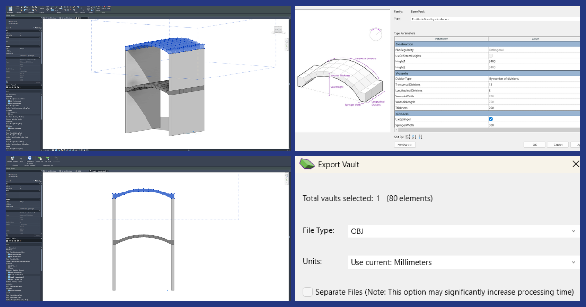 stereotomic bim estruturas estereotomicas